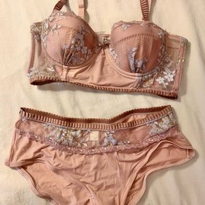 Anthropologie Lingerie Set